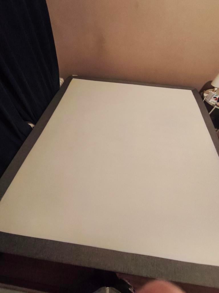 Jysk springbox bed basic c5 180x200, Gebruikt, Tweepersoons, Ophalen of Verzenden, 180 cm