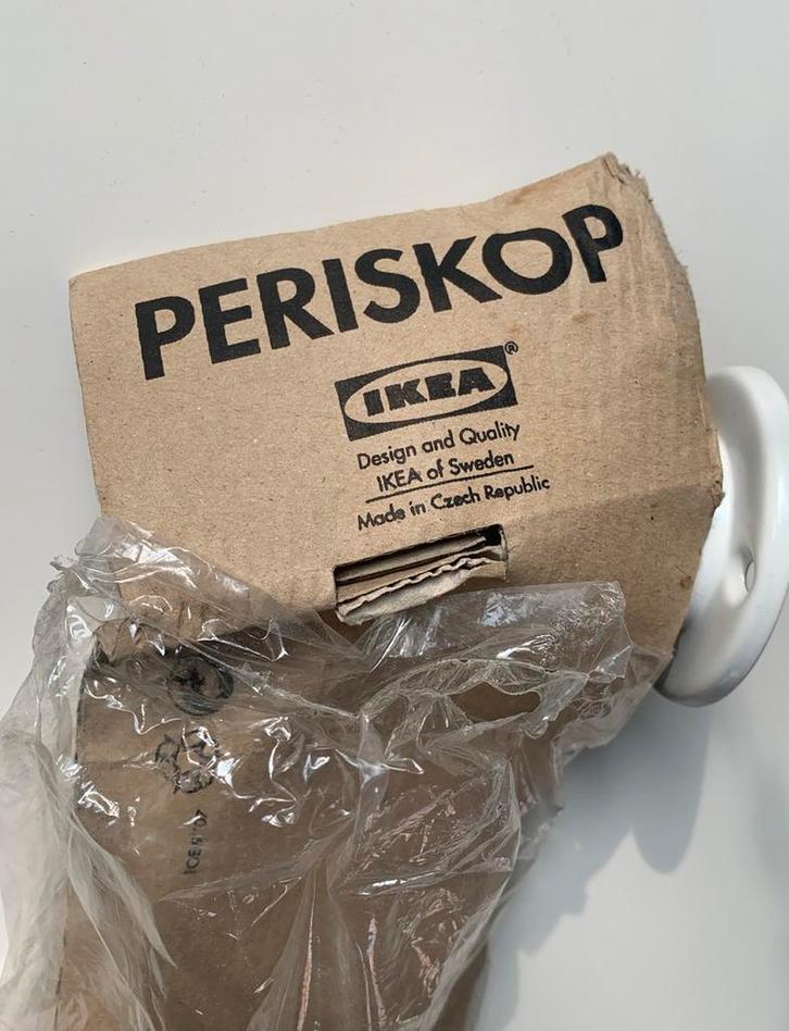 Periskop Ikea metalen beugel badkamer, Huis en Inrichting, Badkamer | Badtextiel en Accessoires, Nieuw, Ophalen