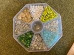 Grote bak met deco stenen / steentjes, Ophalen of Verzenden, Zo goed als nieuw, Materiaal