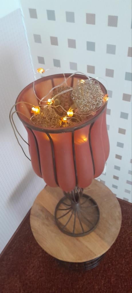 Kandelaar leuk voor decoratie geeft een warme sfeer., Ophalen of Verzenden, Minder dan 50 cm