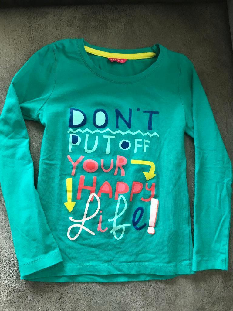 zgan longsleeve met leuke opdruk 110/116 hema, Kinderen en Baby's, Kinderkleding | Maat 110, Meisje, Ophalen of Verzenden, Zo goed als nieuw