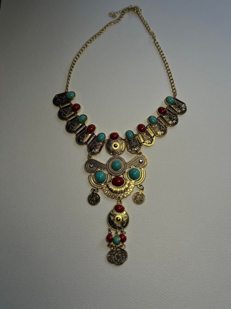 3 x koper kleurige oosterse kettingen, prijs per stuk, Overige materialen, Ophalen of Verzenden, Zo goed als nieuw, X