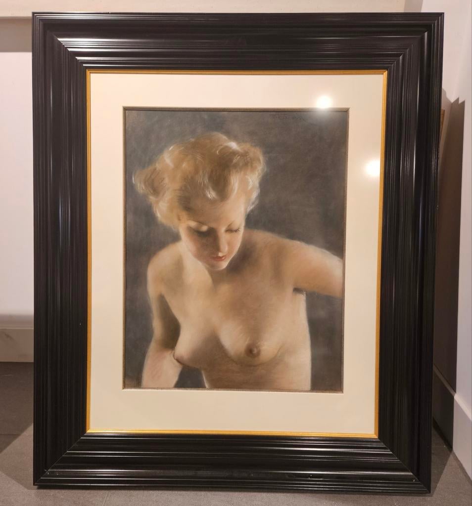 Schilderij Pál Fried (1893-1976) "Marilyn Monroe", Antiek en Kunst, Kunst | Schilderijen | Klassiek, Ophalen
