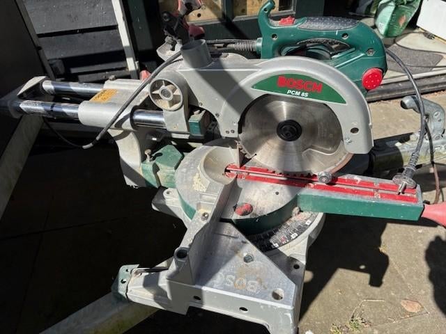 afkortzaagmachine, Ophalen, Gebruikt, 70 mm of meer, Afkortzaag