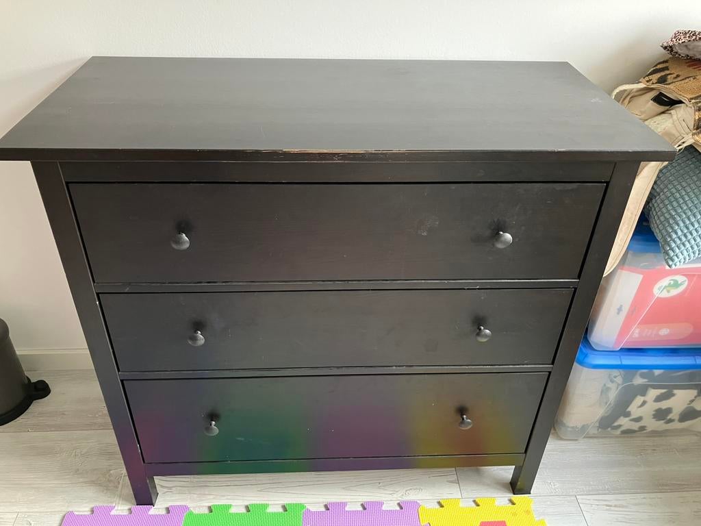 IKEA Hemnes ladekast, Ophalen, Gebruikt, 100 tot 150 cm, 3 of 4 laden