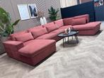 ZGAN Hotel Chique U-Bank / Hoekbank - Dusty Roze - 388cm, -, -, Hoekbank, 300 cm of meer