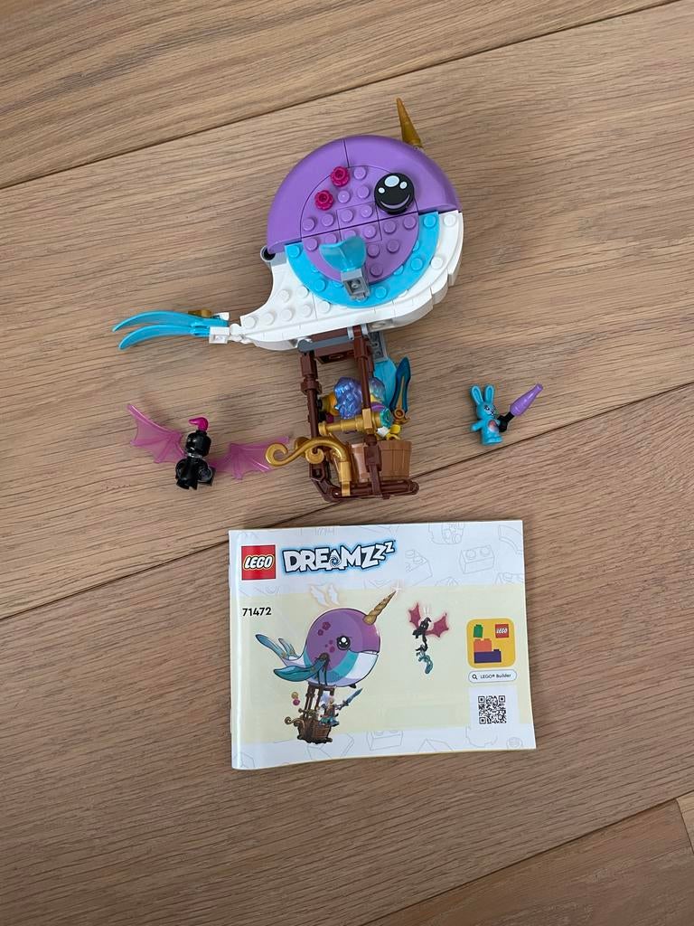 LEGO DREAMZzz 71472 Izzie's Narwal Luchtballon, Ophalen of Verzenden, Zo goed als nieuw, Overige merken