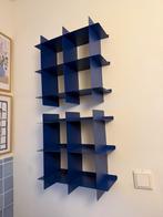 2 blauwe wandkastjes van Søstrene Grene, Ophalen, Zo goed als nieuw