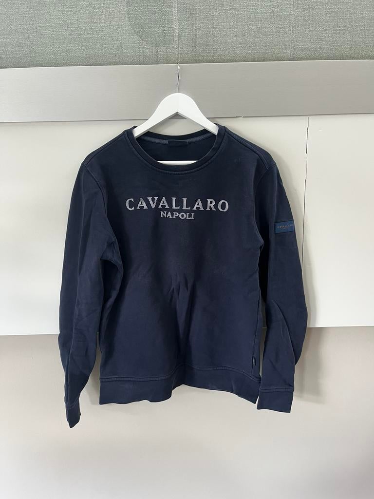Cavallaro trui heren, Kleding | Heren, Truien en Vesten, Ophalen of Verzenden, Zo goed als nieuw, Maat 48/50 (M), Blauw