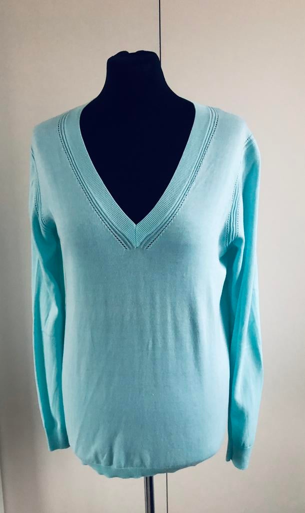 Zomer trui massimo Dutti maat M, Ophalen of Verzenden, Zo goed als nieuw, Maat 38/40 (M), Blauw