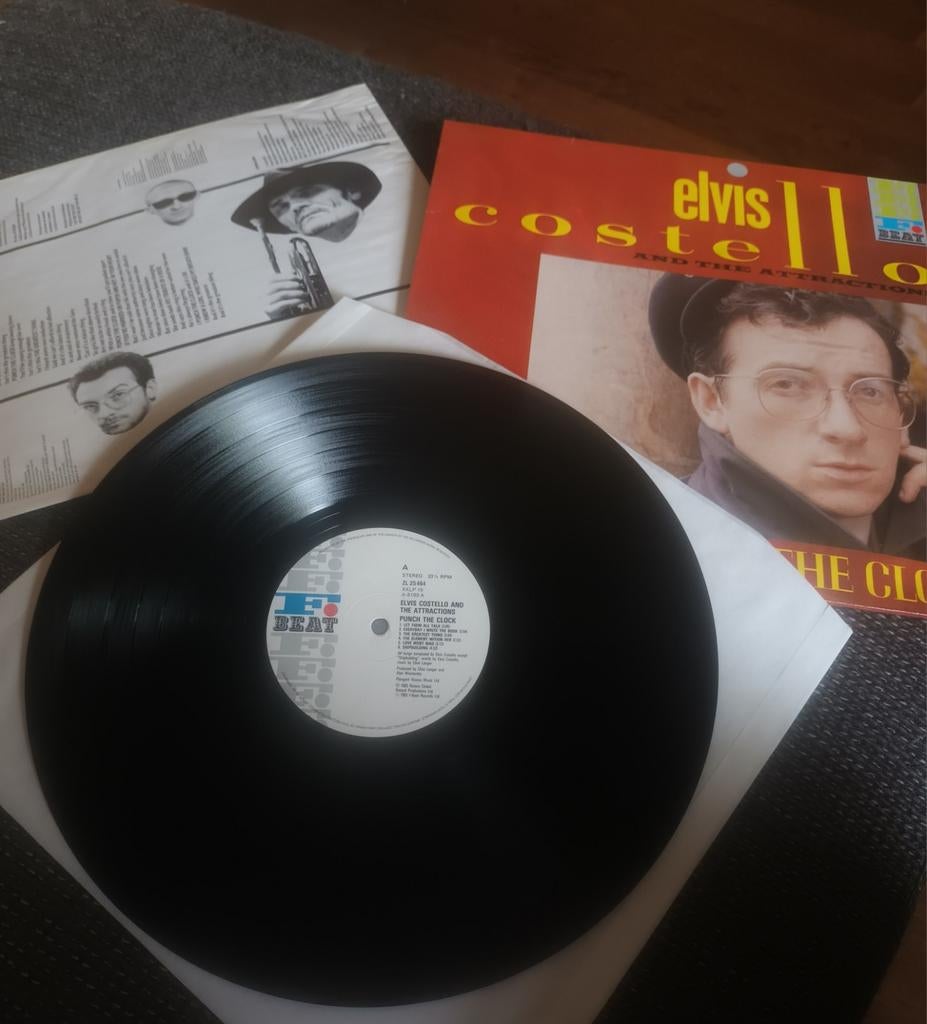 Elvis Costello - Punch the Clock + Chet Baker/New Wave/VG+, Ophalen of Verzenden, Gebruikt, Overige formaten, Poprock