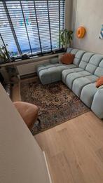 Vintage Perzisch tapijt - Lichtblauw & Crème, Huis en Inrichting, Stoffering | Tapijten en Kleden, Ophalen, Gebruikt, Vintage Perzisch