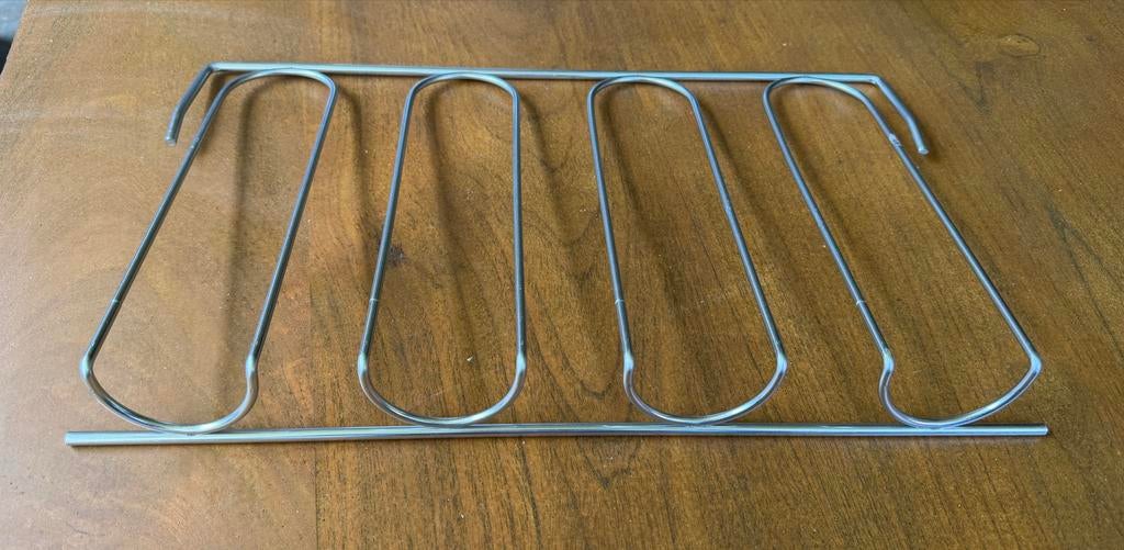 Metalen flessenrek voor koelkast of kast, Ophalen of Verzenden, Gebruikt