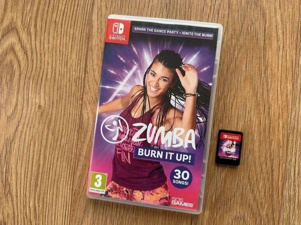 Zumba Burn It Up Nintendo Switch Nette Staat!!!, Ophalen of Verzenden, Zo goed als nieuw, Sport, 3 spelers of meer