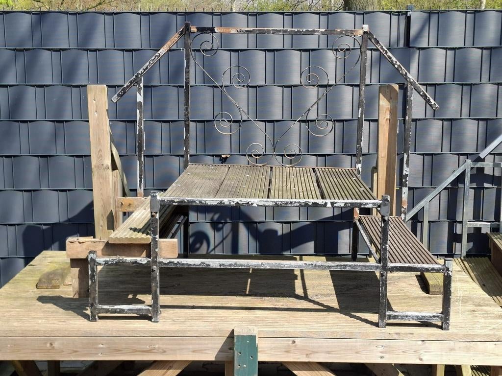 Te koop stacaravan trap bieden mag, Caravans en Kamperen, Ophalen, Gebruikt