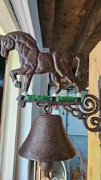DEURBEL / PAARD / GIETIJZER, Tuin en Terras, Nieuw, Info@huisentuindecoratiemarie.nl, Huis en tuin decoratie marie, Peize