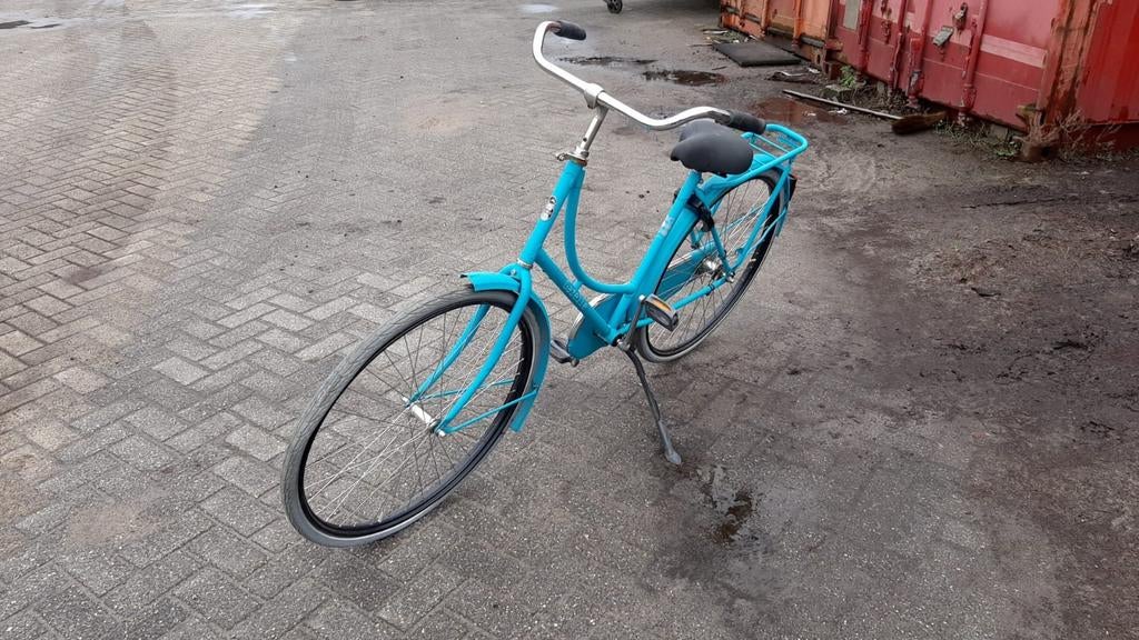 Stevige blauwe Gazellefiets 26 inch, Fietsen en Brommers, Fietsen | Dames | Damesfietsen, Ophalen of Verzenden, Gebruikt, Gazelle