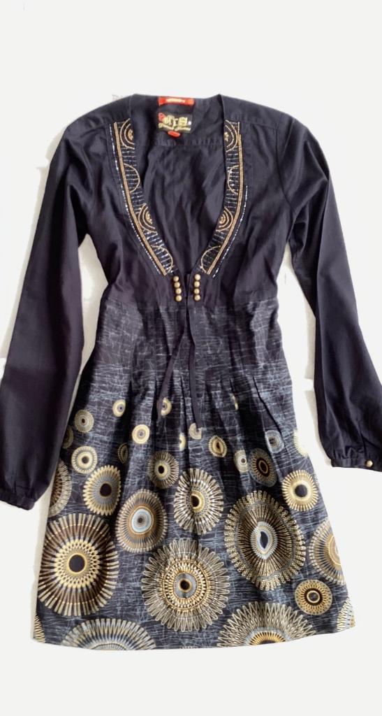 Nieuwe NTS Notthesame/ Not The Same Jurk 36 Diamonds Forever, Ophalen, Blauw, Nieuw, Not The Same