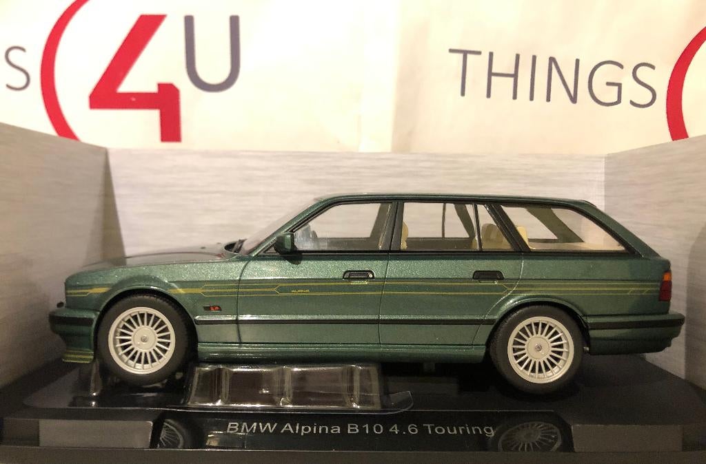 MCG 1:18 BMW Alpina B10 4.6 E34 Touring groen nieuw, Ophalen of Verzenden, Nieuw, Auto, Overige merken