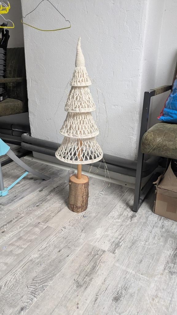 Gebreide kerstboom op stam, Diversen, Kerst, Ophalen