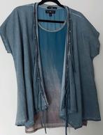 Anna Scott vestje en shirtje set 42, Kleding | Dames, Ophalen of Verzenden, Zo goed als nieuw, Maat 42/44 (L)