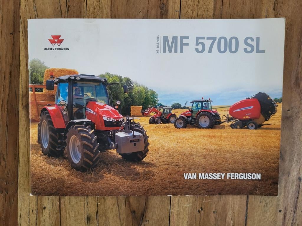tractor folder Massey Ferguson 5700 SL, Ophalen of Verzenden, Zo goed als nieuw
