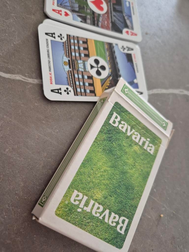 Bavaria speelkaarten met voetbalstadions, Ophalen of Verzenden