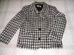 prachtig zwart/wit jasje Gelco maat 40, Gelco, Zwart, Zo goed als nieuw, Jasje