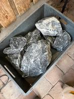 Decoratieve rotsen voor tuin of aquarium, Ophalen, Gebruikt, Kei, Basalt