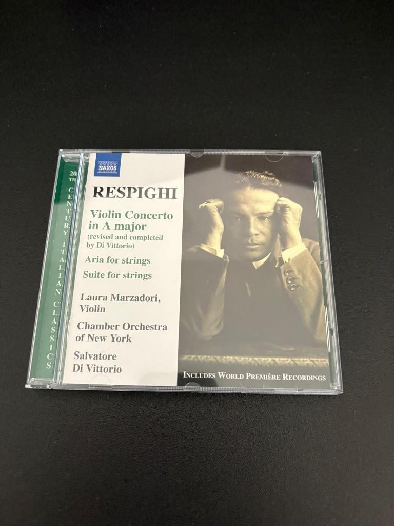Respighi - Violin concerto in A major, Verzenden, Classicisme, Zo goed als nieuw, Orkest of Ballet