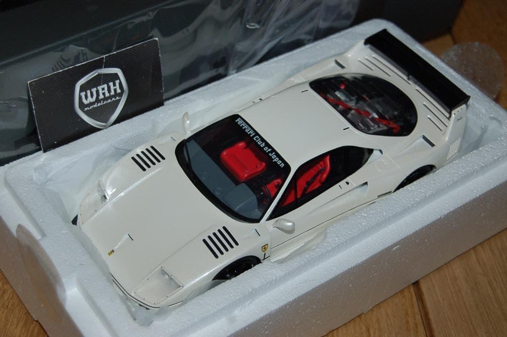1:18 FERRARI F40 LIBERTY WALK white GT spirit GT379 WRH, Verzenden, Zo goed als nieuw, Auto, Overige merken
