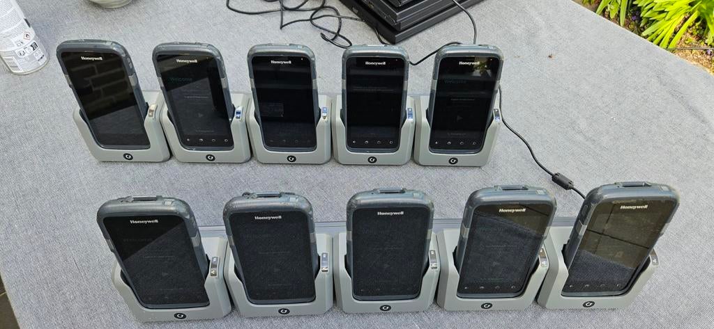 10x Honeywell Dolphin CT50 Scanners met Opladers, Ophalen of Verzenden, Gebruikt, Overige typen