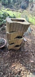 Stenen plantenbakken 14 stuks gratis, Ophalen, Kunststof, Gebruikt, Minder dan 30 cm