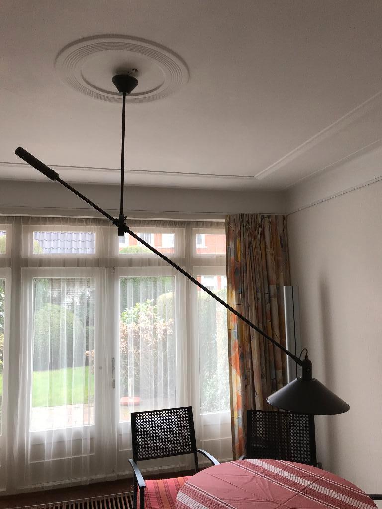 Vintage Anvia Hoogervorst hengellamp plafond lamp, Ophalen of Verzenden, Zo goed als nieuw, Nvt, Nvt