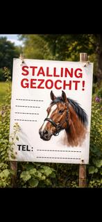 Stalling gezocht, Dieren en Toebehoren, Stalling en Weidegang, Stalling