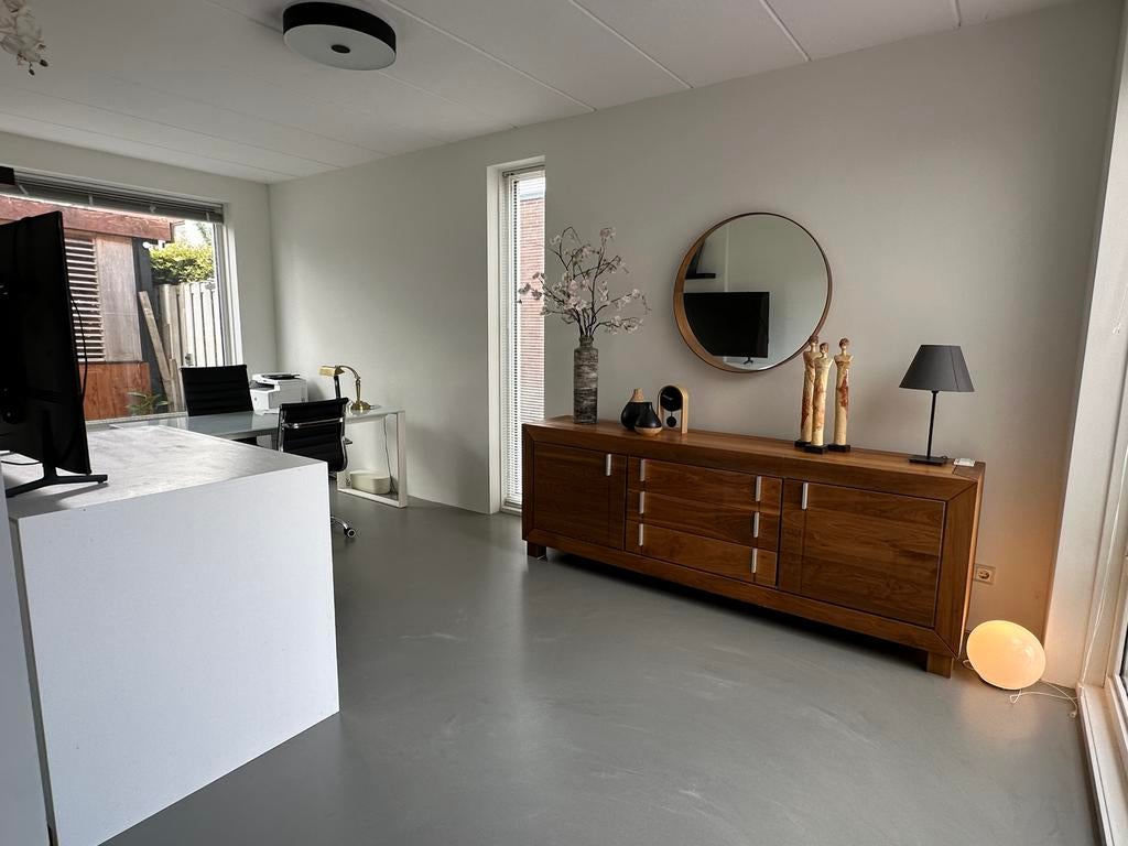 Walnoot ladekast - Nog in goede staat, Huis en Inrichting, Ophalen, Gebruikt, 3 of 4 laden, 200 cm of meer