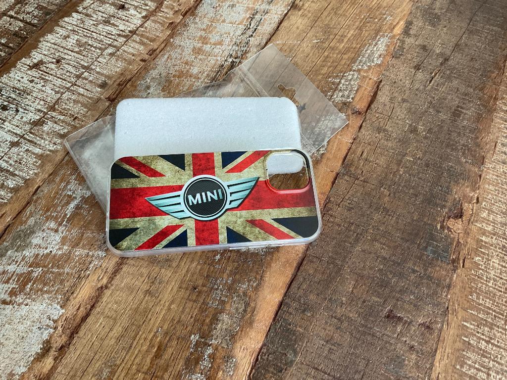 Hoesje IPhone 15 met logo Mini Cooper, Ophalen of Verzenden, Nieuw