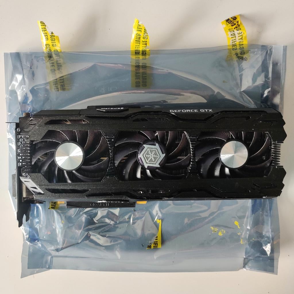 INNO3D GeForce GTX 1070 Ti iChill X3 videokaart, Computers en Software, Videokaarten, PCI-Express 3, Gebruikt, HDMI, Ophalen of Verzenden
