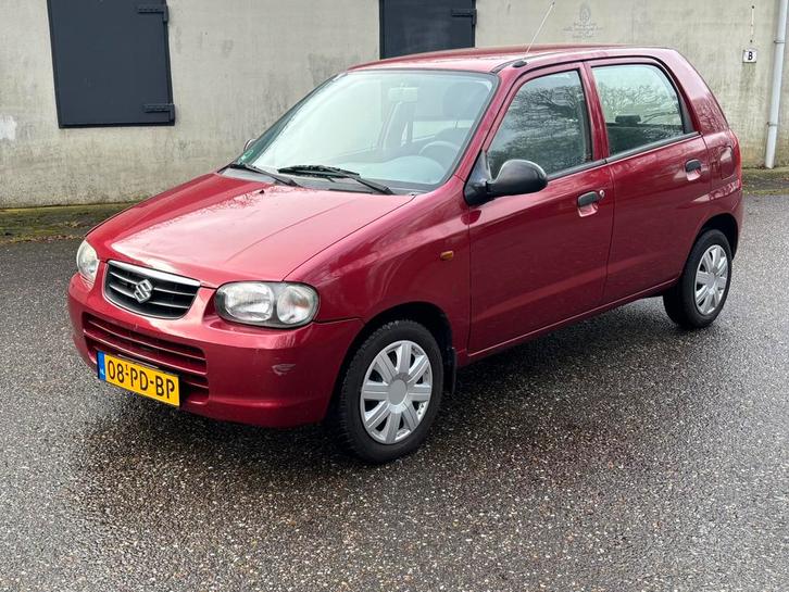 Suzuki Alto 1.0 2004 rood, Auto's, Suzuki, Bedrijf, Alto, Airbags, Centrale vergrendeling, Elektrische ramen, Metallic lak, Radio