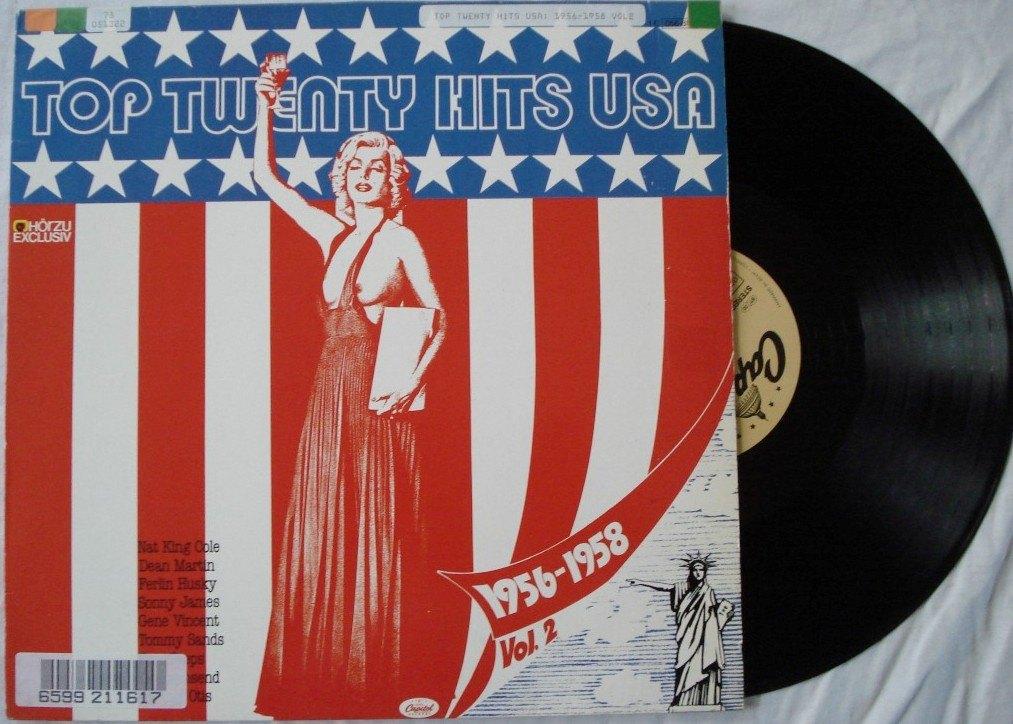 Top Twenty Hits USA 1956-1958 vol. 2, Gebruikt, Ophalen of Verzenden, 1970 - 1979, Rock-'n-Roll