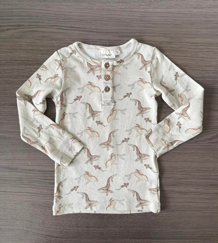 Lil' Atelier longsleeve mt. 98, Verzenden, Zo goed als nieuw, Jongen, Shirt of Longsleeve
