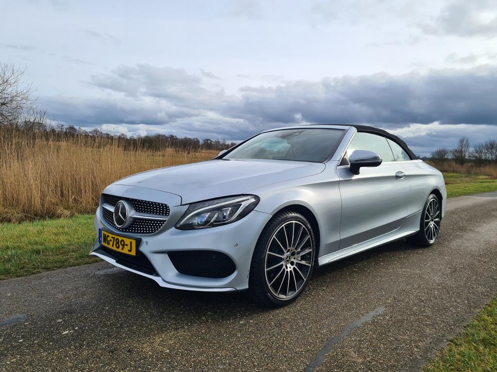 Mercedes-Benz C-Klasse C250 211pk 9G-TRONIC 2017 Grijs, Automaat, 1800 kg, 4 cilinders, Cabriolet