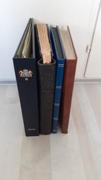 Postzegels in 3 albums + 1 leeg Davo album dl. II, Ophalen of Verzenden, Verzamelalbum