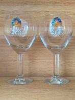 Leffe glazen (logo met 2 dakkapelletjes), Verzamelen, Biermerken, Ophalen of Verzenden, Zo goed als nieuw, Glas of Glazen, Leffe