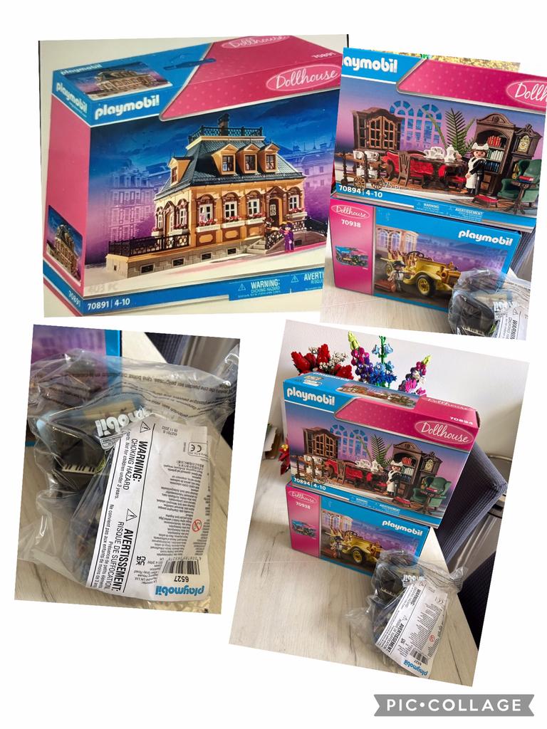 Nostalgisch poppenhuis en woonkamer oldtimer en pianokamer, Ophalen of Verzenden, Nieuw, Complete set