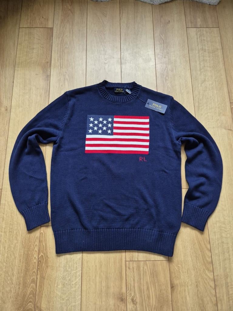 Ralph Lauren American Flag trui, Ophalen of Verzenden