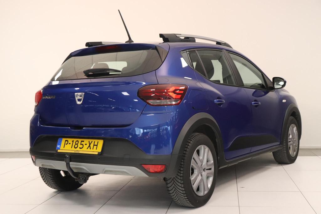 Dacia Sandero Stepway 1.0 TCe 100 Bi-Fuel Comfort | Airco |, Auto's, Voorwielaandrijving, Met garantie (alle), Blauw, 610 kg