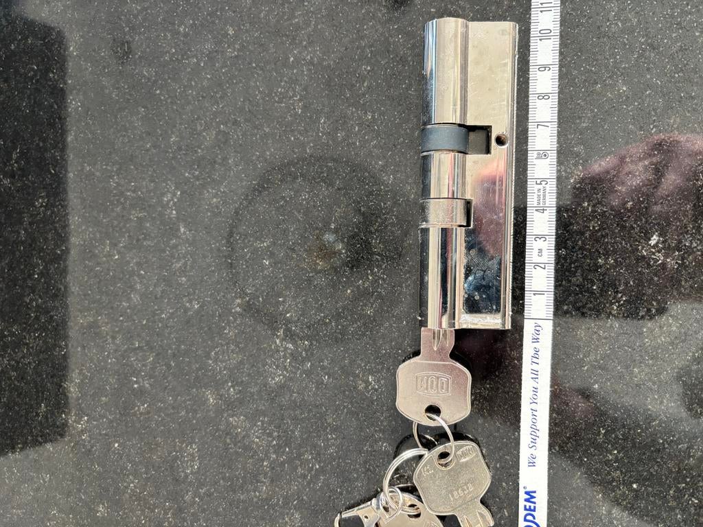 Cilinder slot met sleutels - WINK HAUS, Doe-het-zelf en Verbouw, Hang- en Sluitwerk, Ophalen, Nieuw, Overige materialen, Slot