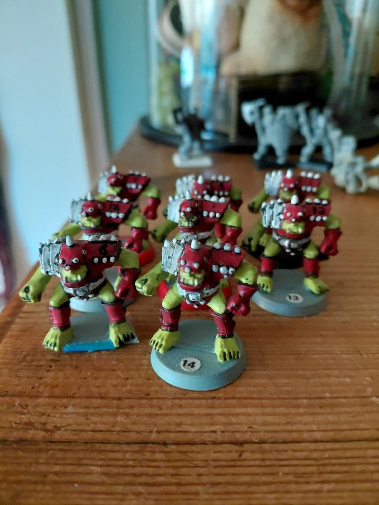Warhammer blood bowl orc, Ophalen of Verzenden, Warhammer