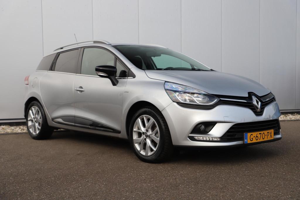 Renault Clio Estate 0.9 TCe Limited Navigatie Carplay Androi, Voorwielaandrijving, 898 cc, Stof, Gebruikt